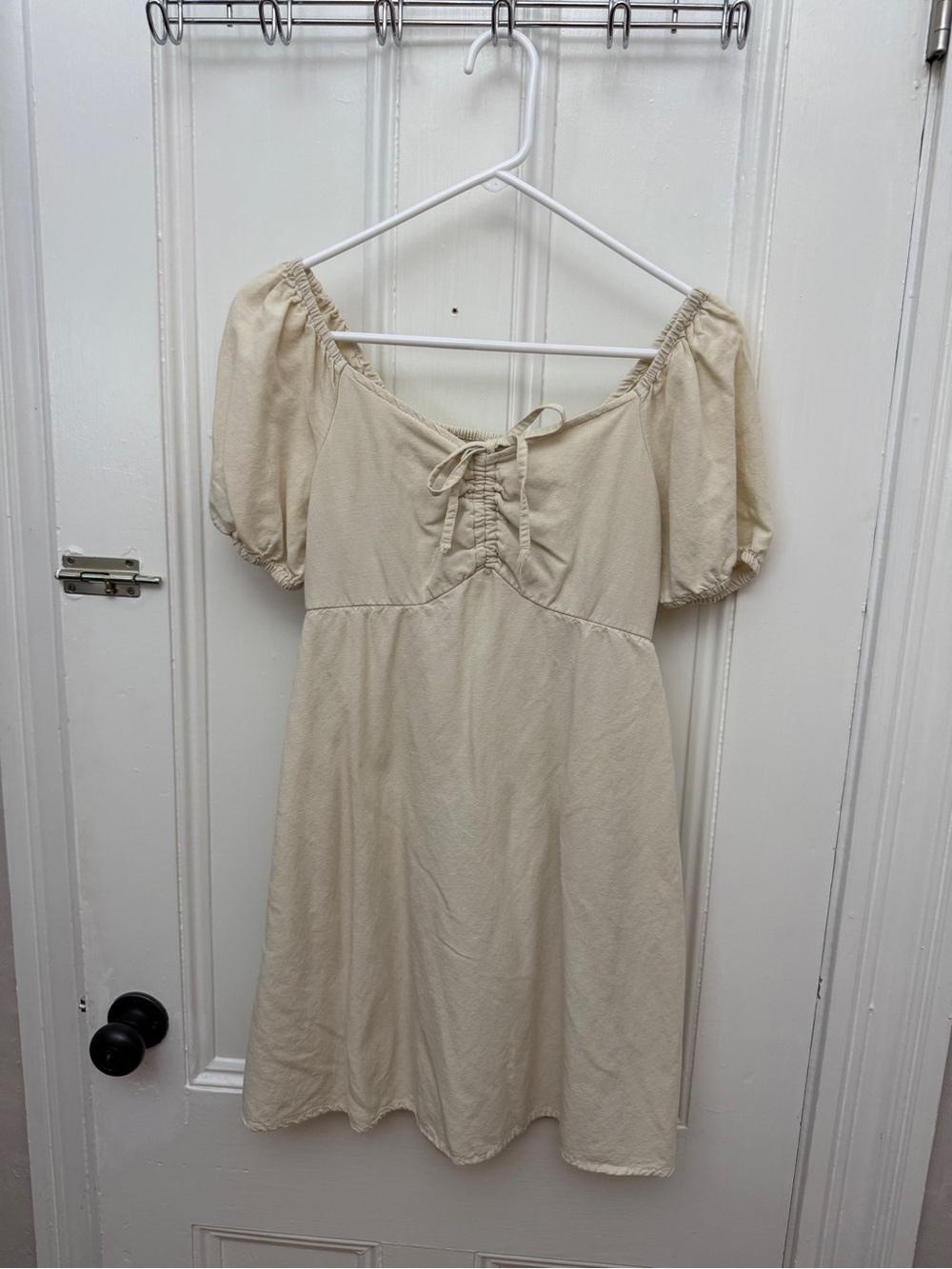 Japna Cream Dress
